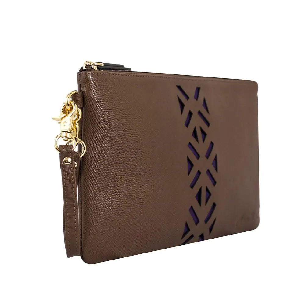 Leather Pouch Large - Sienna - Swamp's Store