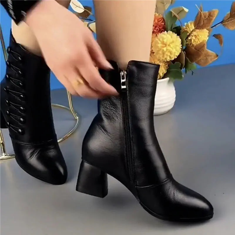 Sexy Warm Ankle Boots - Swamp's Store