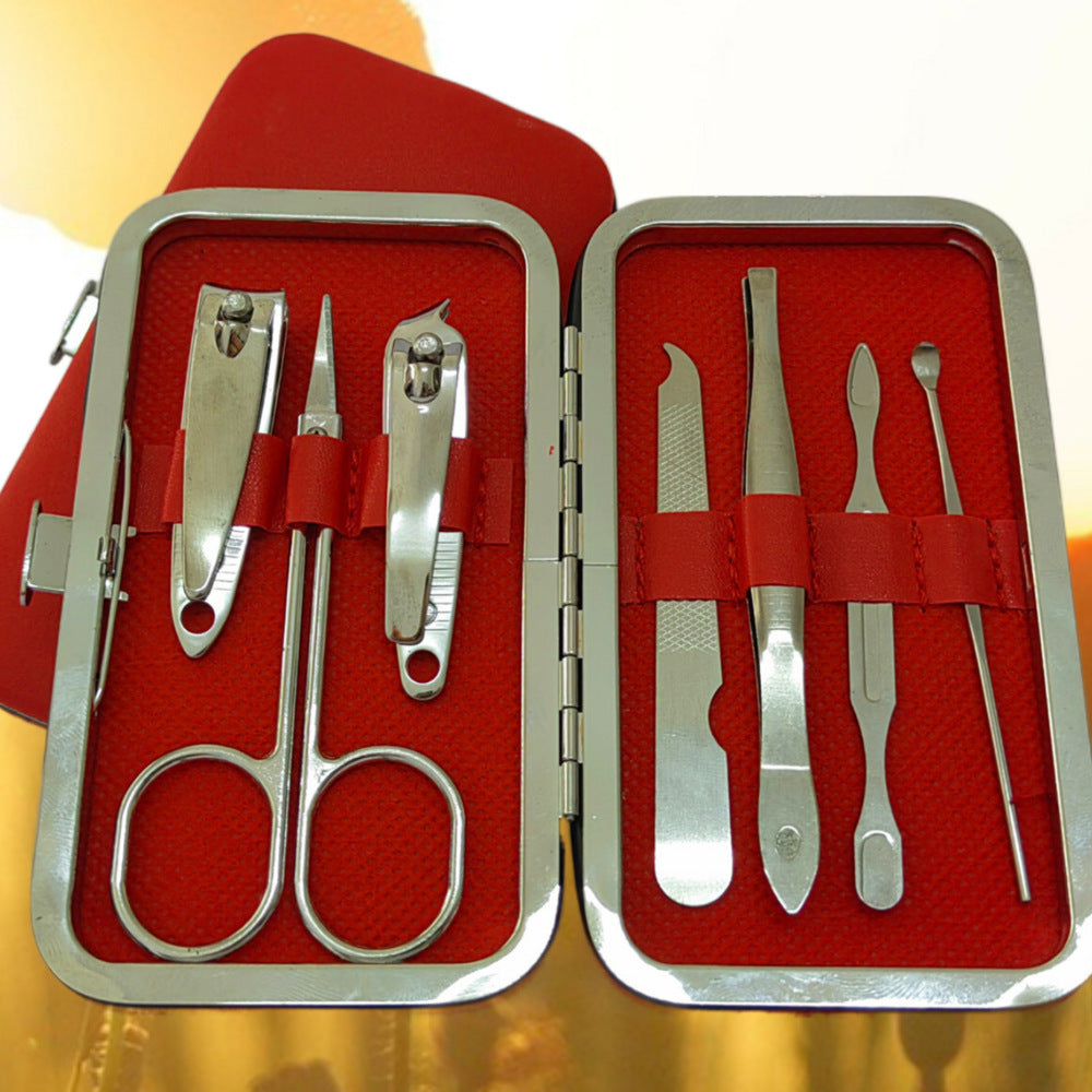 7-Piece Nail Care Set with Clippers and Tools - Swamp's Store
