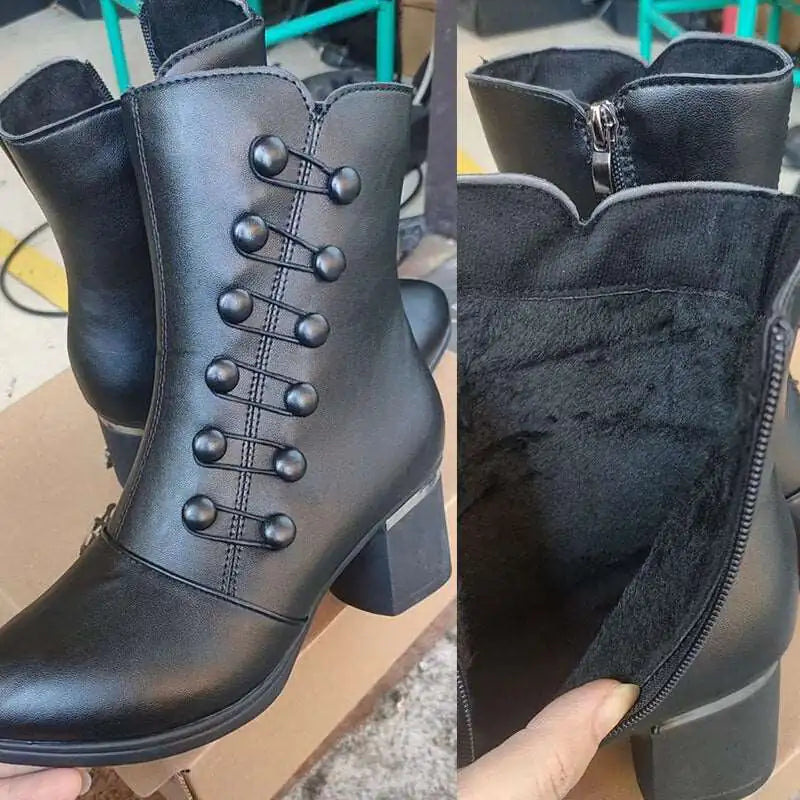 Sexy Warm Ankle Boots - Swamp's Store