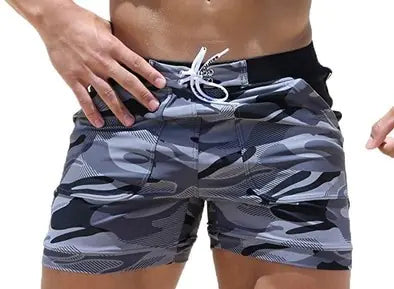 Men's Camouflage Beach Shorts and Swim Trunks - Swamp's Store