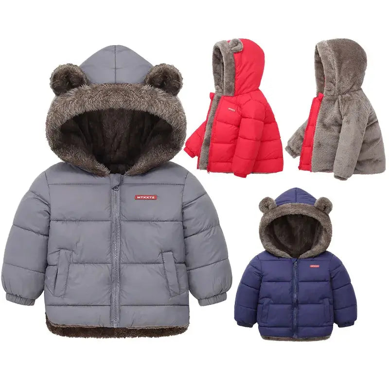 Children's Thick Fleece Coat - Swamp's Store