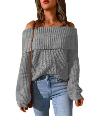 Off shoulder Sweater - Swamp's Store