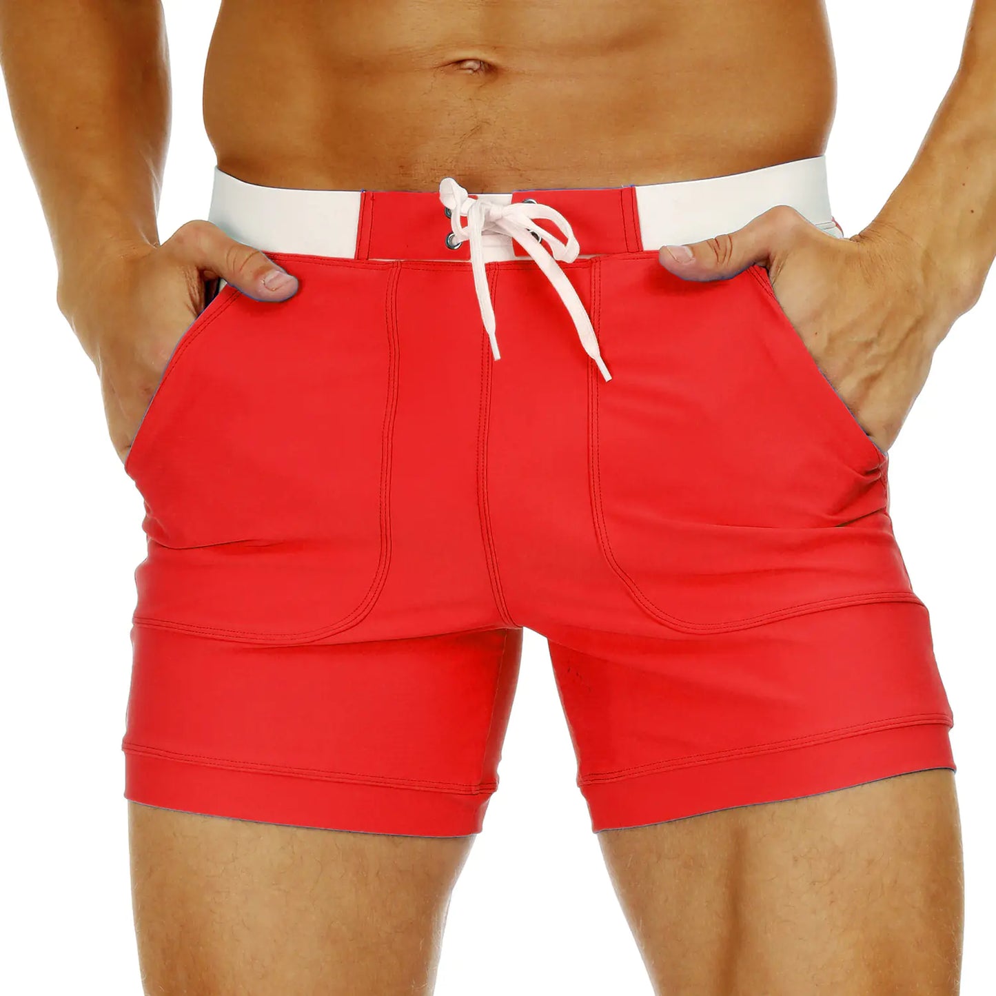 Men's Sexy Boxer Swim Shorts - Swamp's Store