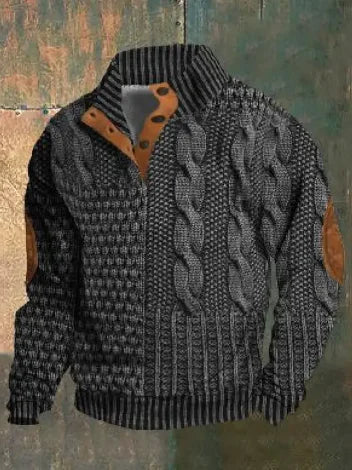 #K-Men's Sweater 3D Digital Series Printing - Swamp's Store