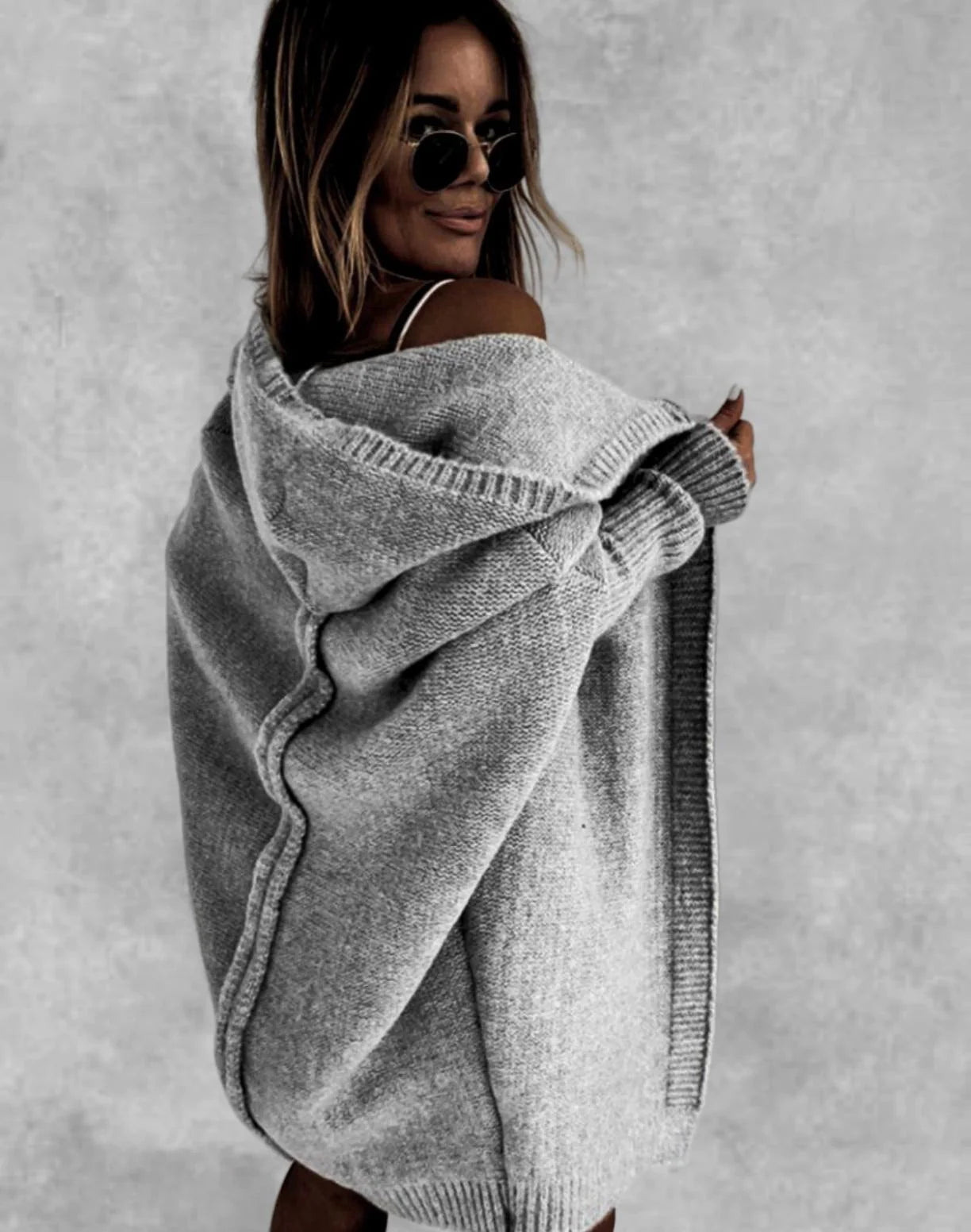#9999- Oversized Women's Cardigan - Swamp's Store