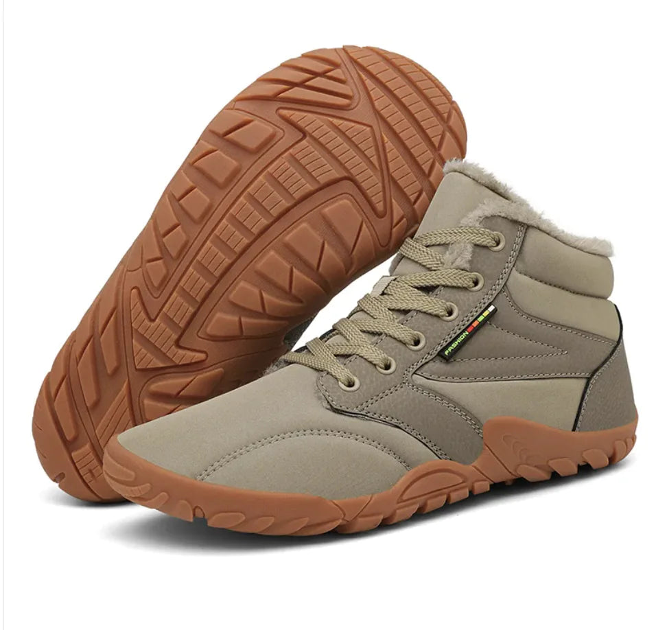 Men's Waterproof Fleece-Lined Winter Snow Boots - Swamp's Store