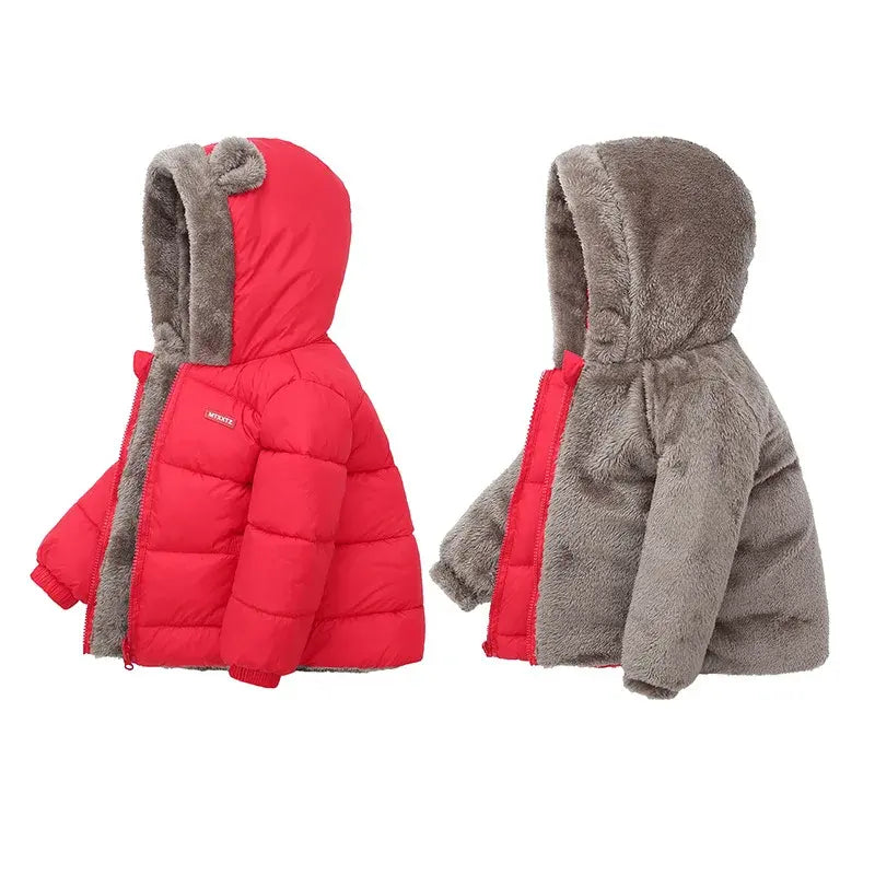Children's Thick Fleece Coat - Swamp's Store