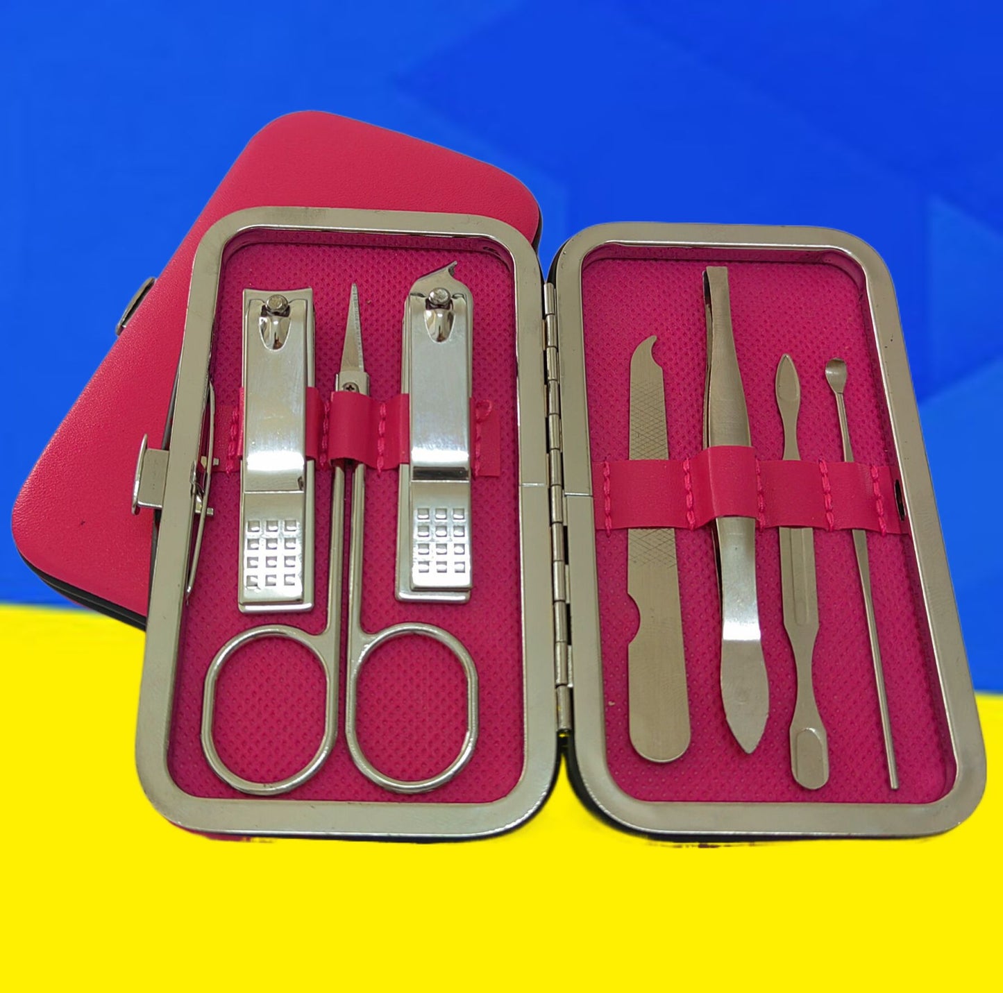 7-Piece Nail Care Set with Clippers and Tools - Swamp's Store