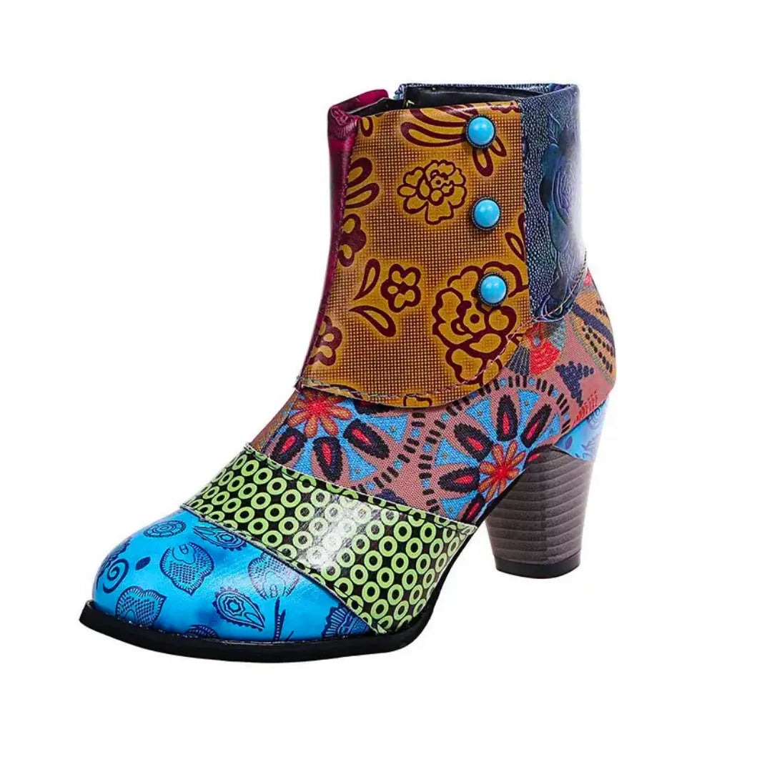 Waterproof Retro Boots for Women - Swamp's Store