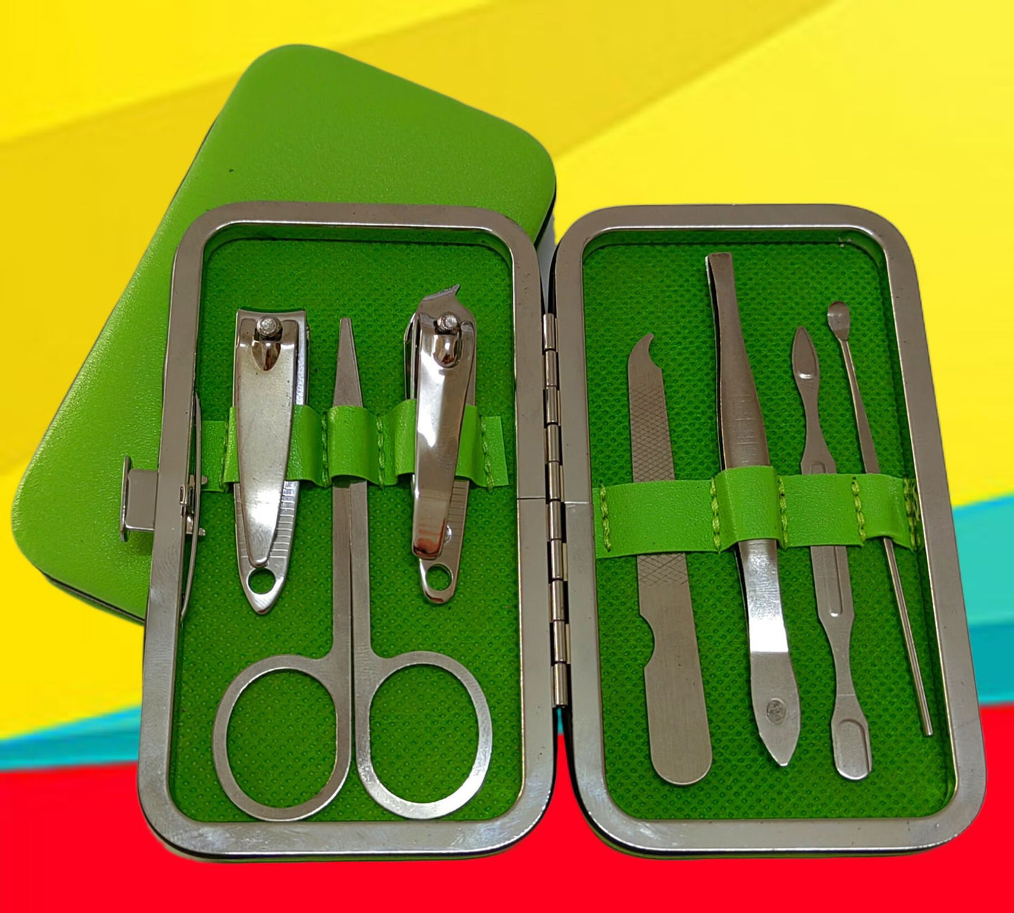 7-Piece Nail Care Set with Clippers and Tools - Swamp's Store