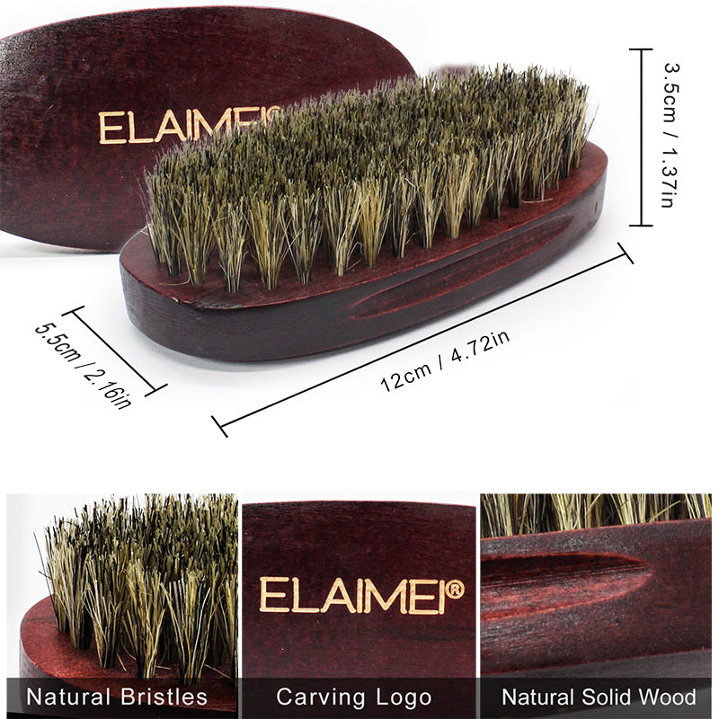 ELAIMEI Beard Care Tool Set with Comb and Oil (6 Pcs) - Swamp's Store