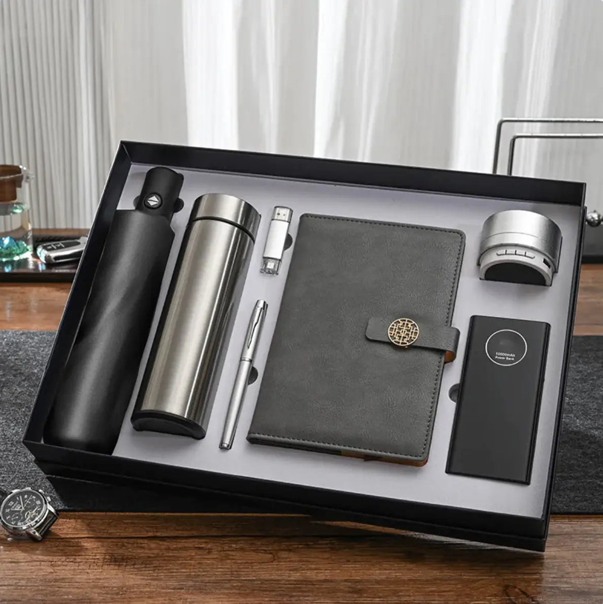 #997- Business Gift Umbrella Vacuum Cup Set - Swamp's Store