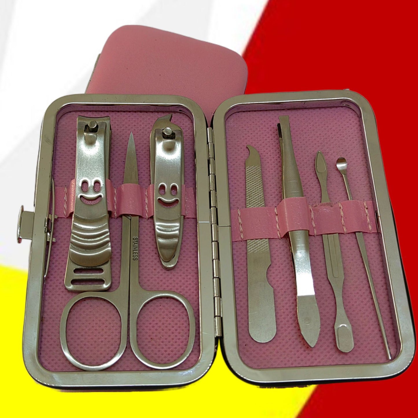 7-Piece Nail Care Set with Clippers and Tools - Swamp's Store