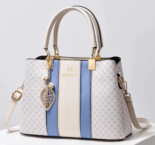 Elegant Contrast Crossbody Bag - Swamp's Store