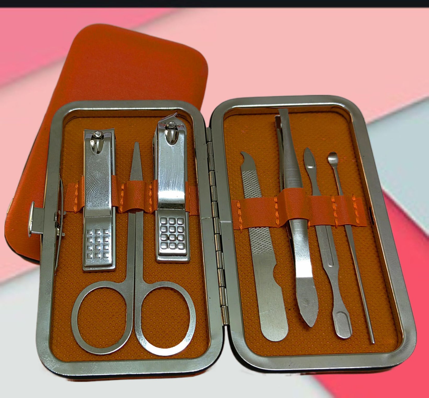 7-Piece Nail Care Set with Clippers and Tools - Swamp's Store
