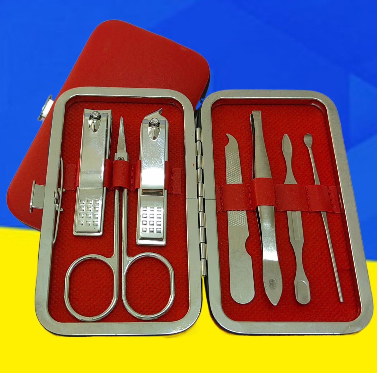 7-Piece Nail Care Set with Clippers and Tools - Swamp's Store