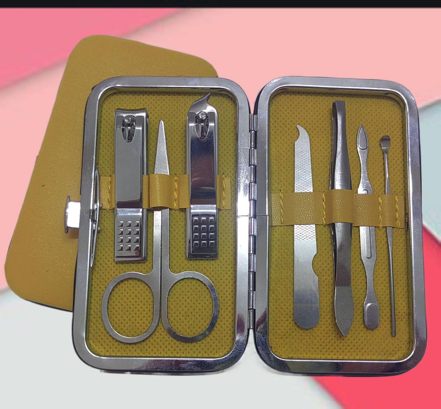 7-Piece Nail Care Set with Clippers and Tools - Swamp's Store