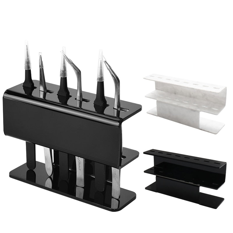 Acrylic Eyelash Tweezers Holder - Swamp's Store