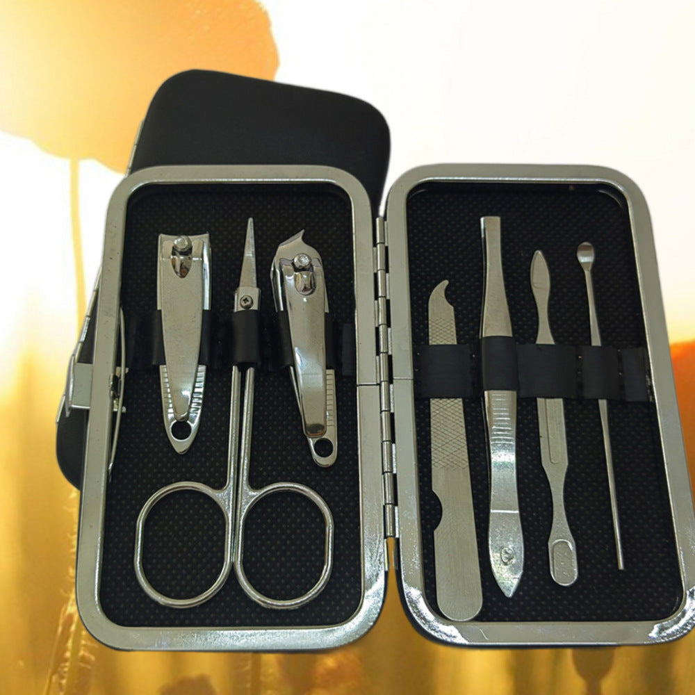 7-Piece Nail Care Set with Clippers and Tools - Swamp's Store