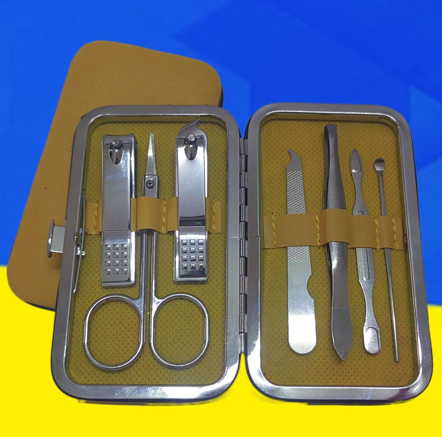 7-Piece Nail Care Set with Clippers and Tools - Swamp's Store