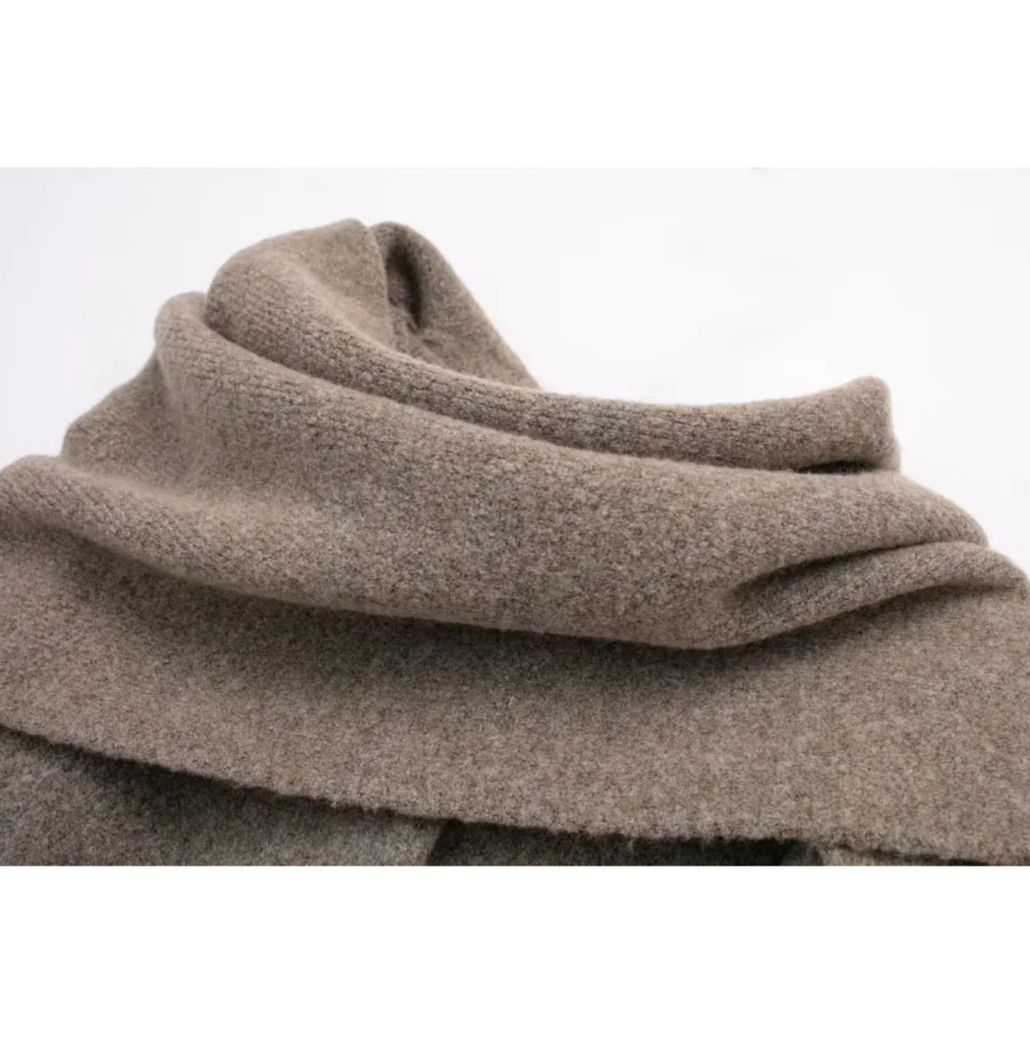 Cozy Knitted Scarf Cape Coat - Swamp's Store