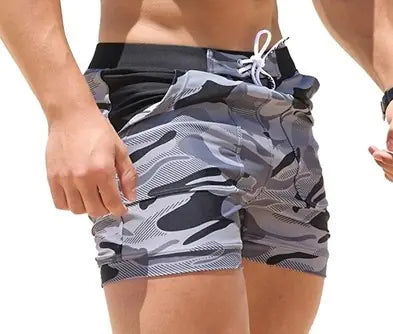 Men's Camouflage Beach Shorts and Swim Trunks - Swamp's Store