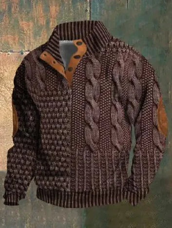 #K-Men's Sweater 3D Digital Series Printing - Swamp's Store