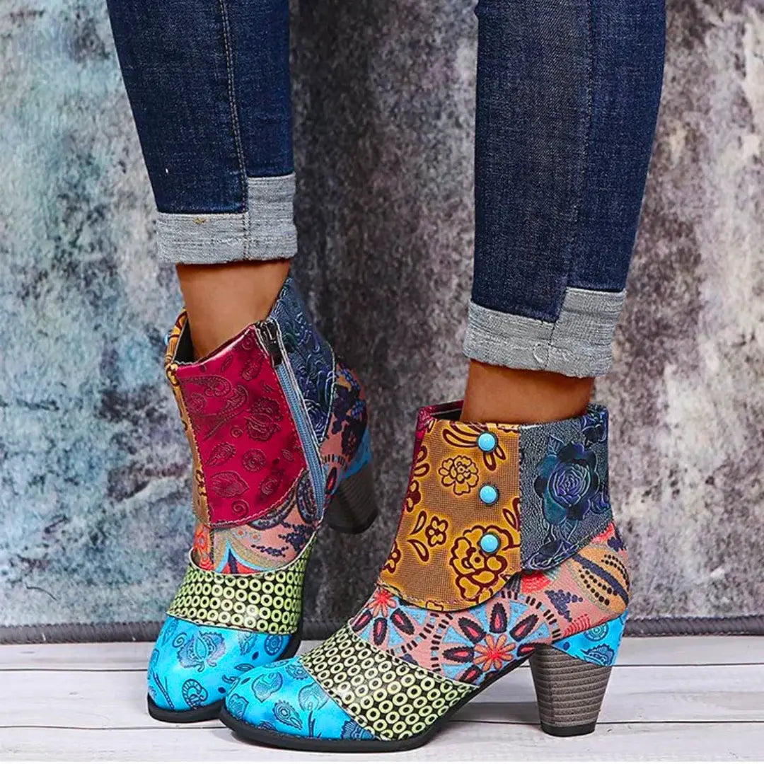 Waterproof Retro Boots for Women - Swamp's Store