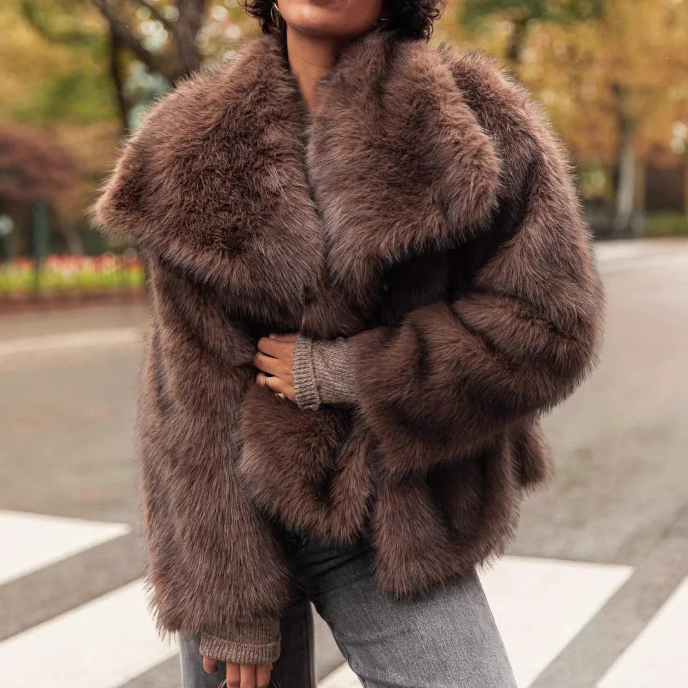 Faux Fur Jacket - Swamp's Store