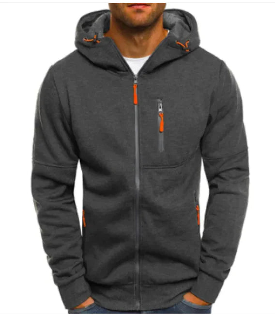 AL- Men Hoodie Cotton Jacket - Swamp's Store