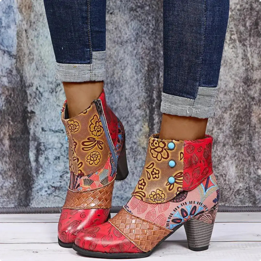Waterproof Retro Boots for Women - Swamp's Store