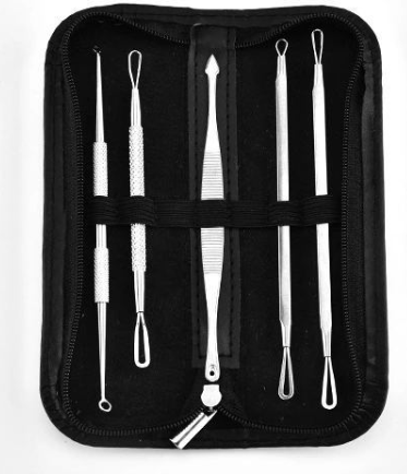 5-Piece Beauty Tool Set for Acne and Foot Care - Swamp's Store