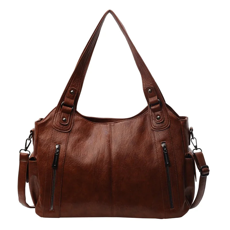 Large Leather Tote Bag for Women [BLACK FRIDAY HALF OFF] - Swamp's Store