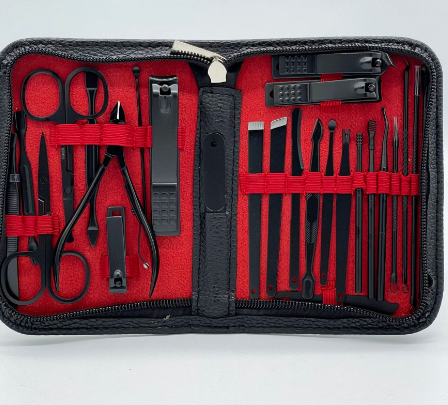 30-Piece Nail Care Set with Clippers and Tools - Swamp's Store