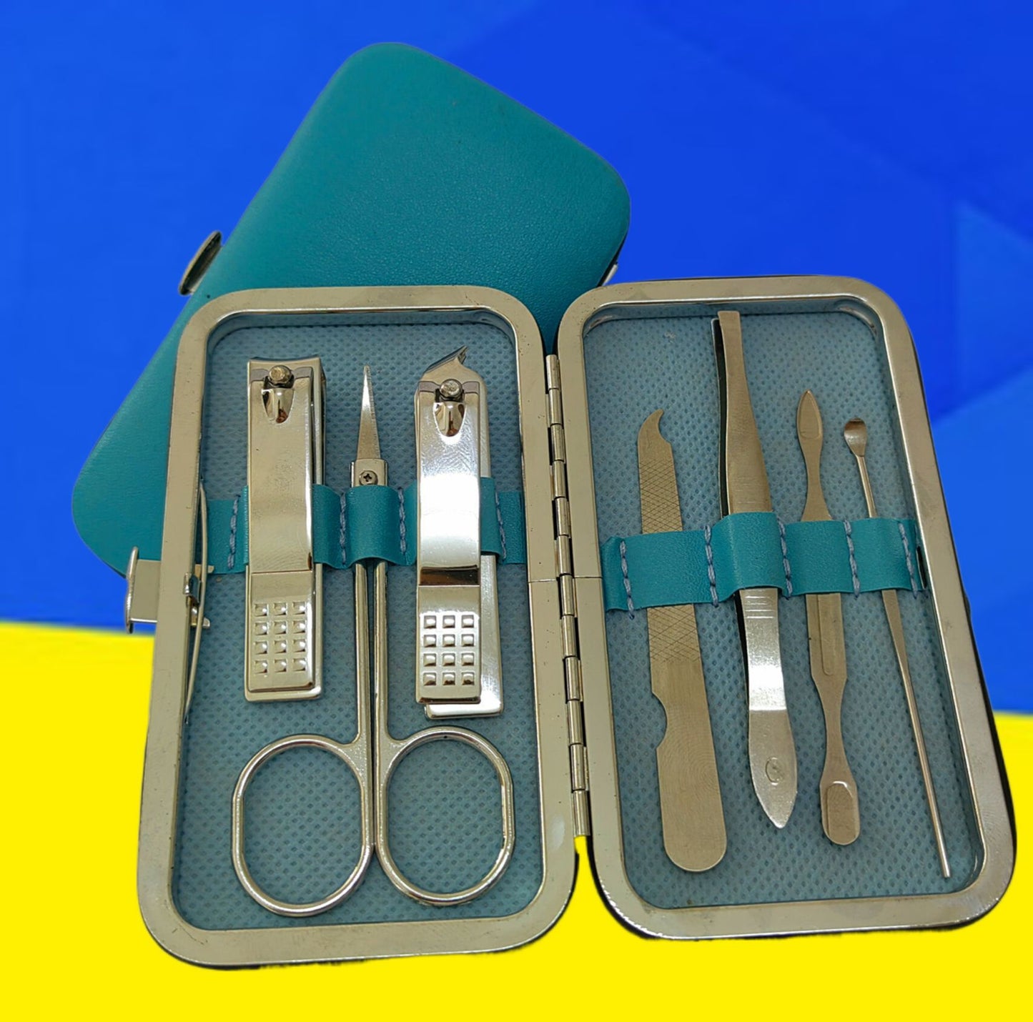 7-Piece Nail Care Set with Clippers and Tools - Swamp's Store