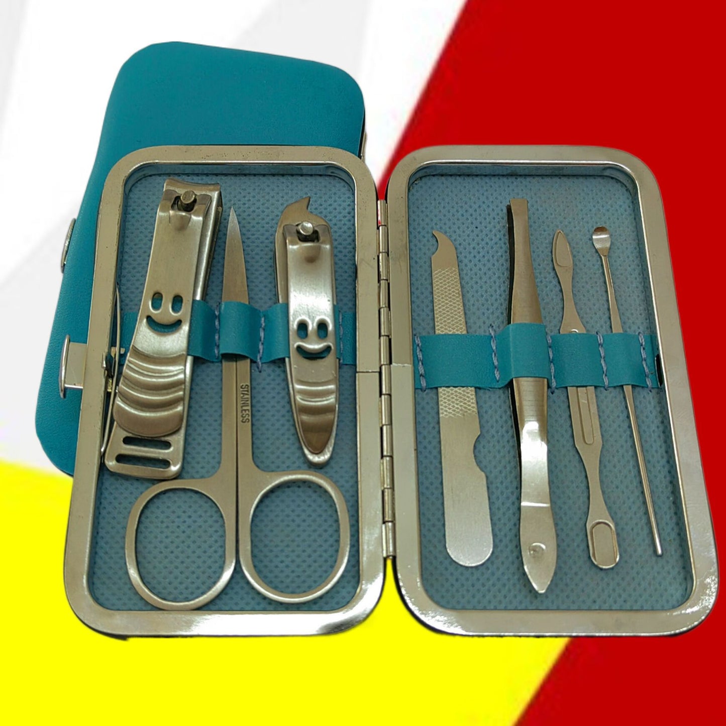 7-Piece Nail Care Set with Clippers and Tools - Swamp's Store