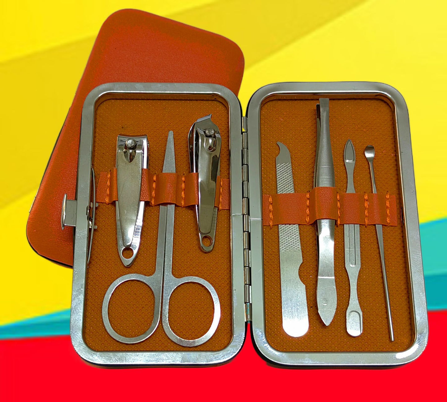 7-Piece Nail Care Set with Clippers and Tools - Swamp's Store