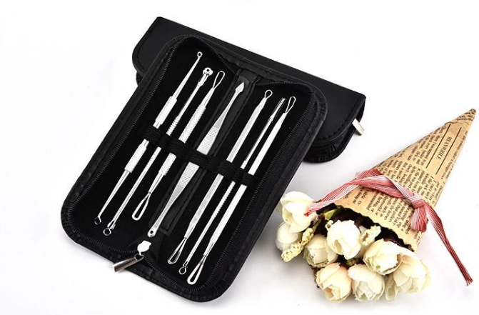 5-Piece Beauty Tool Set for Acne and Foot Care - Swamp's Store