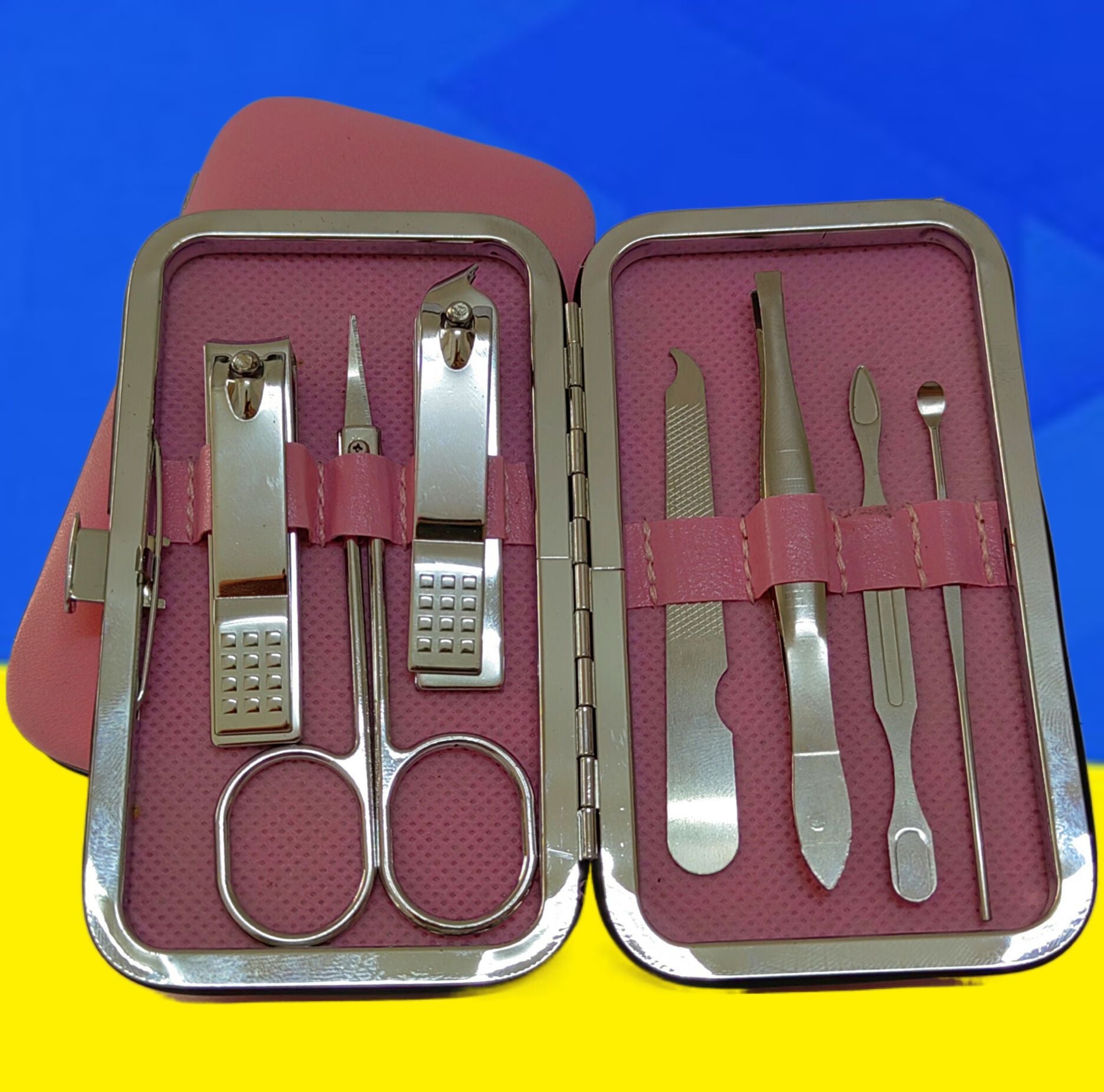 7-Piece Nail Care Set with Clippers and Tools - Swamp's Store