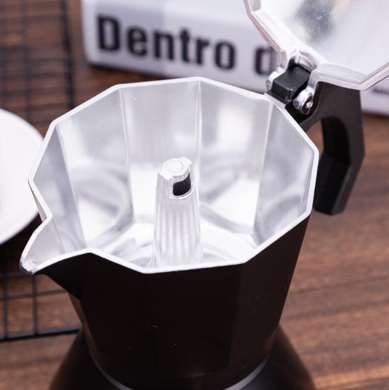 Italian Aluminum Moka Coffee Pot for Home Brewing - Swamp's Store
