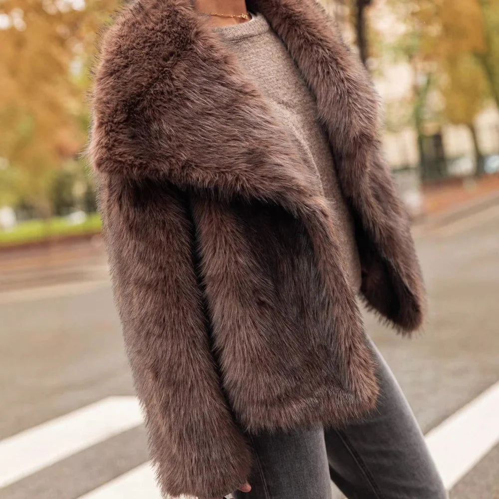 Faux Fur Jacket - Swamp's Store