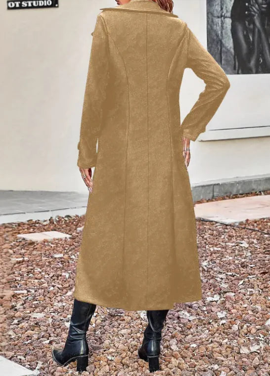 Double Breasted Coat For Women - Swamp's Store