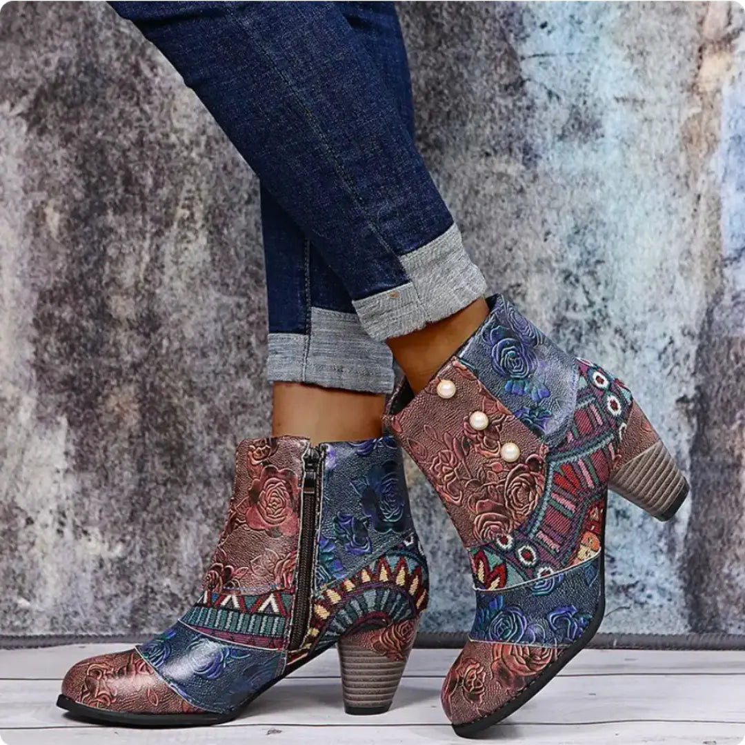 Waterproof Retro Boots for Women - Swamp's Store